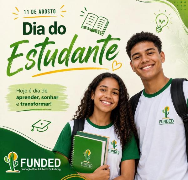 11 de Agosto é celebrado Dia do Estudante.