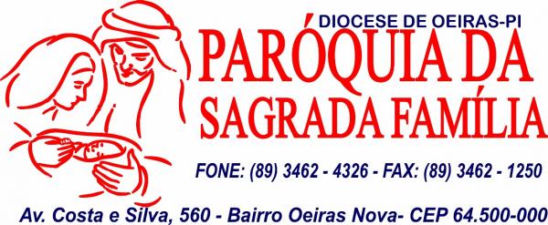 Programação da Paróquia da Sagrada Família- Oeiras