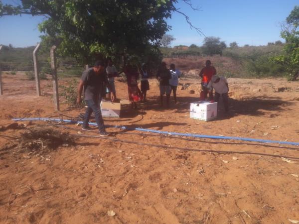 CEFAS REALIZA PRÁTICAS DE CONTROLE DE EROSÃO DE SOLO E MONTAGEM DE KIT DE IRRIGAÇÃO NA COMUNIDADE CANTO FAZENDA FRADE