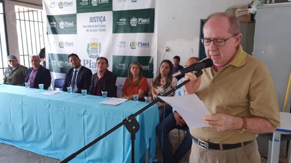 Secretaria de Justiça e Pastoral Carcerária realizam entrega de obras e certificados em Oeiras