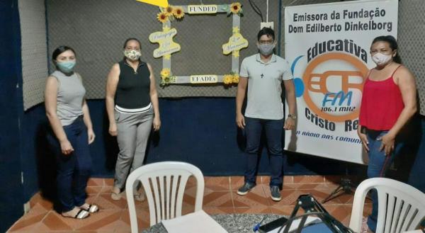 Fundação Dom Edilberto e Escolas Família Agrícola em parceria com Rádio Cristo Rei iniciam aulas via rádio para seus alunos 