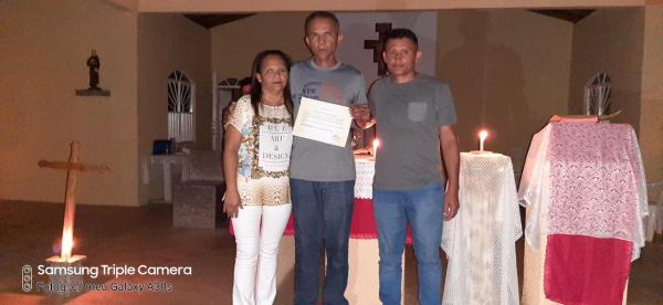 A família Fazenda da Esperança está em festa, pois mais um membro foi recuperado de seus vícios.