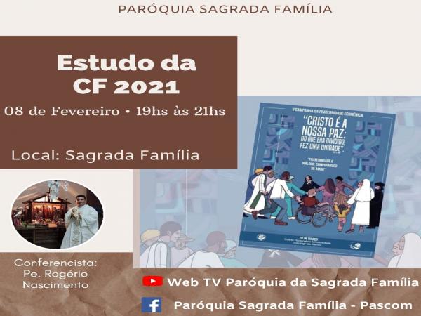 Equipe Paroquial da CF 2021 da Sagrada Família, se reúne para organizar Live do lançamento da Campanha 2021.