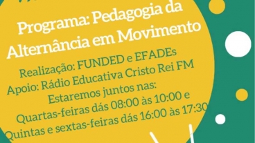 De forma remota aulas da escolas família agrícolas teve inicio nesta quarta-feira
