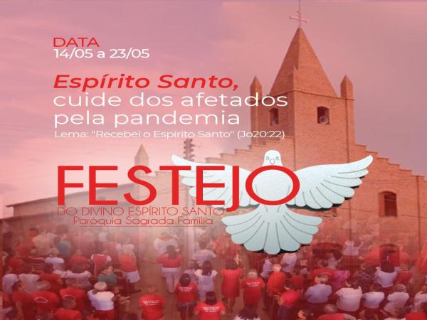 Paróquia da Sagrada Família lança programação da festa do Divino 2021 veja