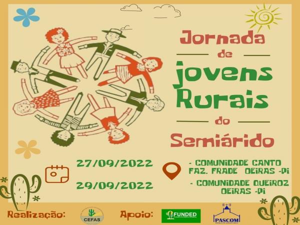 JORNADA DE JOVENS RURAIS DO SEMIÁRIDO ESTÁ SENDO REALIZADA PELO CEFAS