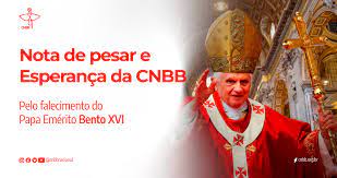 CNBB publica nota e destaca Bento XVI como um pastor e teólogo que buscou conciliar a fé e razão, a justiça e caridade