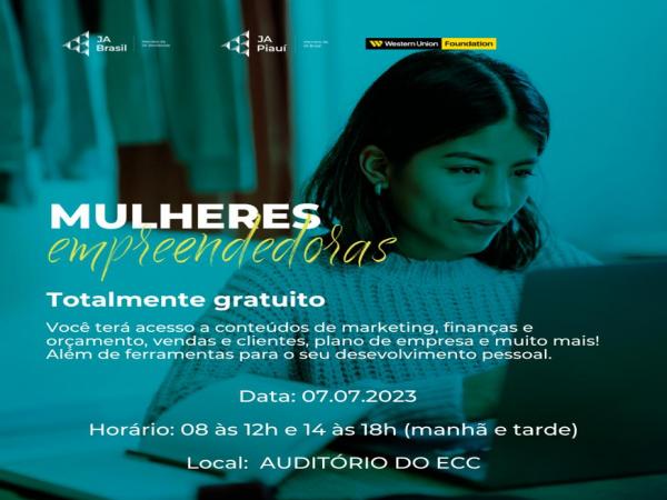 Curso Mulher empreendedora, garanta sua vaga!