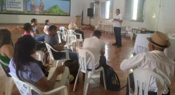 A Fundação Dom Edilberto Dinkelborg em parceria com o SENAR realiza reunião em Oeiras