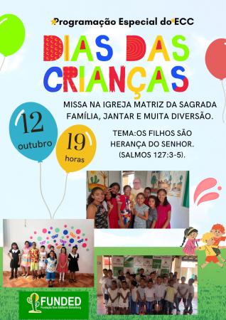 Paróquia da Sagrada Família realizará momento especial para o Dia das Crianças