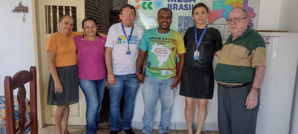 Sesc Mesa Brasil manifesta apoio a ação social da Fundação Dom Edilberto e Paróquia Sagrada Família  