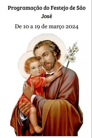 Paróquia da Sagrada Família- Começa próximo domingo Festejo de São José em Oeiras