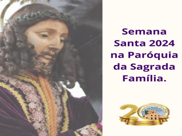 Paróquia da Sagrada Família lança programação especial para Semana Santa em Oeiras
